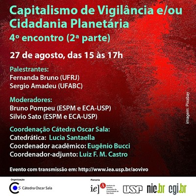 Capitalismo de Vigilância e/ou Cidadania Planetária - 4º encontro (2ª parte)