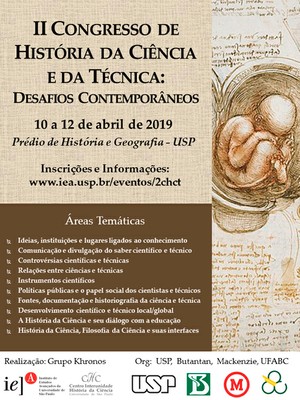 Cartaz 2o Congresso História da Ciência