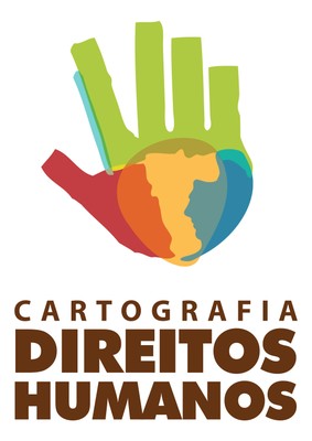 Cartografia dos Direitos Humanos em São Paulo - Logomarca Vertical