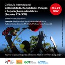 Colonialidade, Racialidade, Punição e Reparação nas Américas (Séculos XIX-XXI) Colonialidade, Racialidade, Punição e Reparação nas Américas (Séculos XIX-XXI)