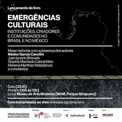 Com Néstor Garcia Canclini, evento no dia 25 discutirá “emergências culturais”