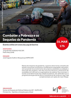 Combater a Pobreza e as Sequelas da Pandemia