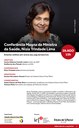 Conferência Magna da Ministra da Saúde, Nísia Trindade Lima Conferência Magna da Ministra da Saúde, Nísia Trindade Lima