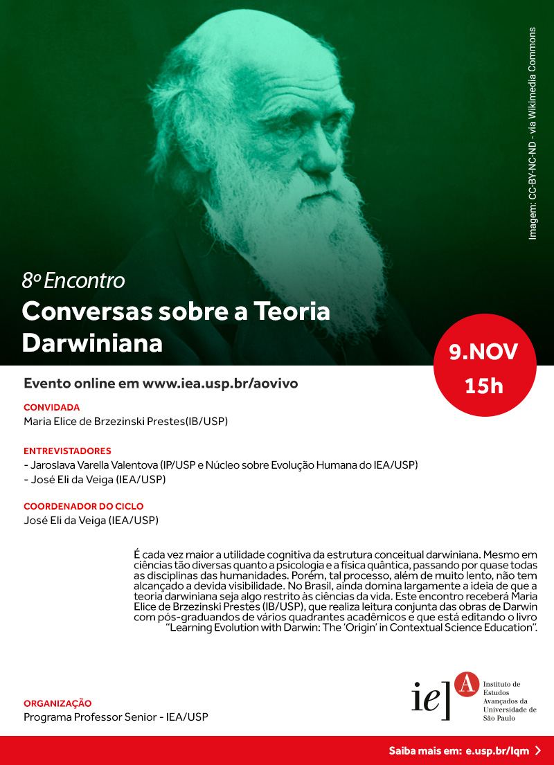Conversas sobre a Teoria Darwiniana (Oitavo Encontro)
