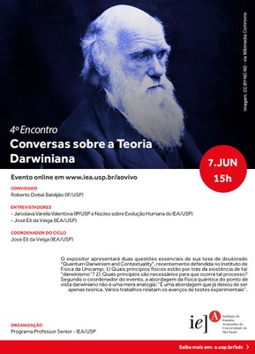 Conversas sobre a Teoria Darwiniana (Quarto Encontro)
