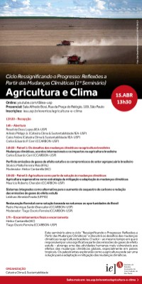 Convite Agricultura e Clima