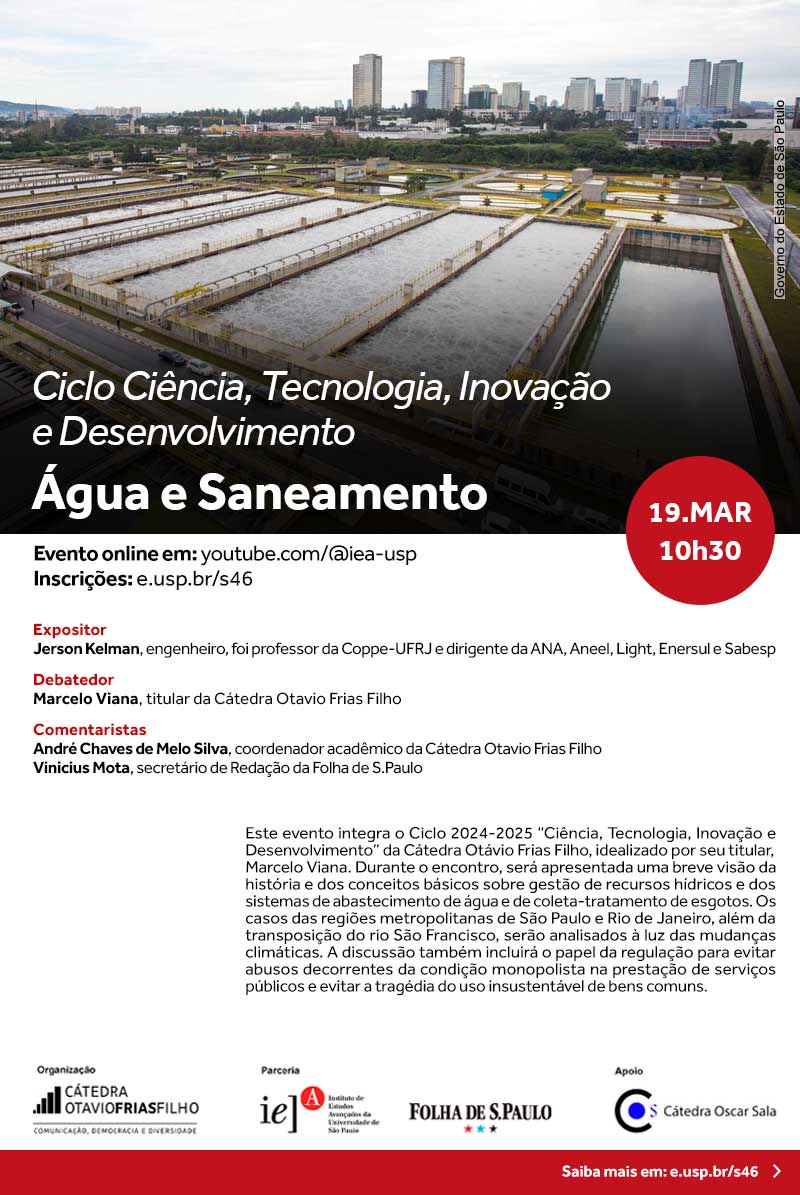 Convite Água e saneamento