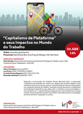 Convite - Capitalismo de plataforma