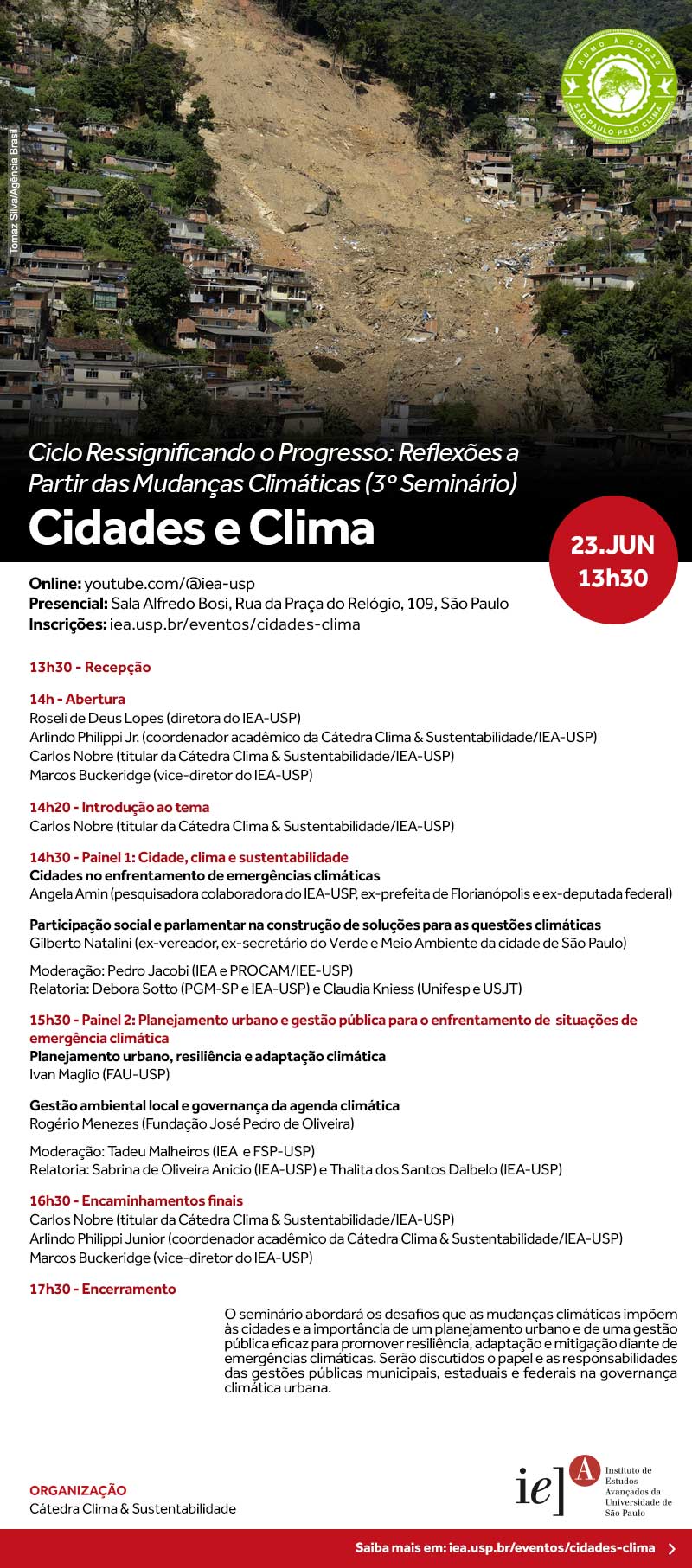 Convite Cidades e Clima