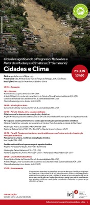 Convite Cidades e Clima