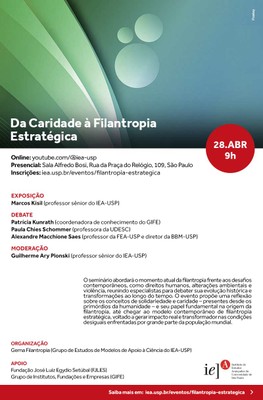 Convite Da Caridade à Filantropia Estratégica