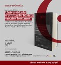 Convite de lançamento do livro impresso "Universidade e Educação Básica" Convite de lançamento do livro impresso "Universidade e Educação Básica"