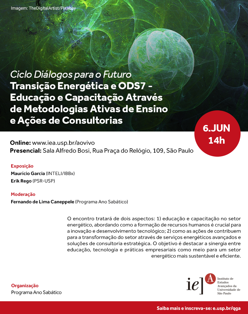 Convite - Diálogos para o Futuro: Educação e Capacitação Através de Metodologias Ativas de Ensino e Ações de Consultorias
