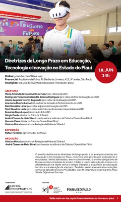 Convite Diretrizes de Longo Prazo em Educação, Tecnologia e Inovação no Estado do Piauí