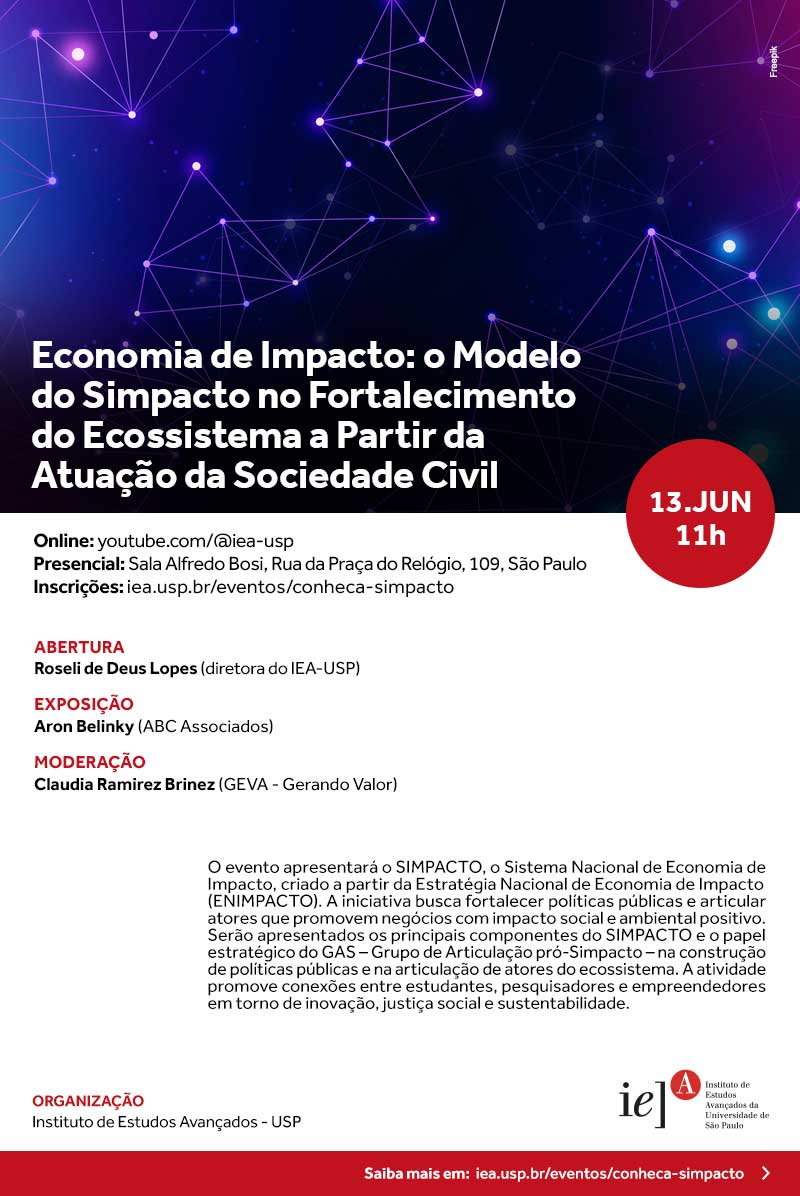 Convite Economia de Impacto: o Modelo do Simpacto no Fortalecimento do Ecossistema a Partir da Atuação da Sociedade Civil