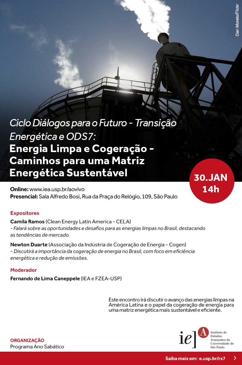 Convite - Energia Limpa e Cogeração: Caminhos para uma Matriz Energética Sustentável