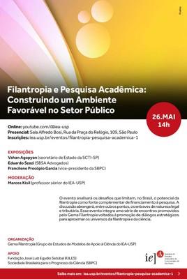 Convite Filantropia e Pesquisa Acadêmica: Construindo um Ambiente Favorável no Setor Público