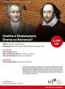 Convite - Goethe e Shakespeare: Drama ou Romance? Convite - Goethe e Shakespeare: Drama ou Romance?