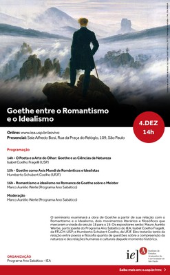 Convite - Goethe entre o Romantismo e o Idealismo
