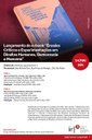 Convite - Lançamento "Ensaios Críticos e Experimentações em Direitos Humanos, Democracia e Memória" Convite - Lançamento "Ensaios Críticos e Experimentações em Direitos Humanos, Democracia e Memória"