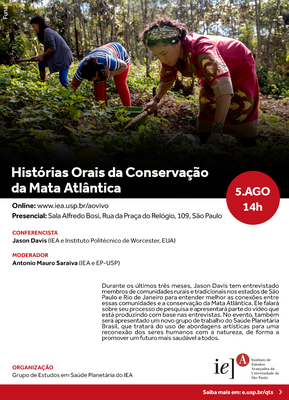 Convite para conferência de Jason Davis