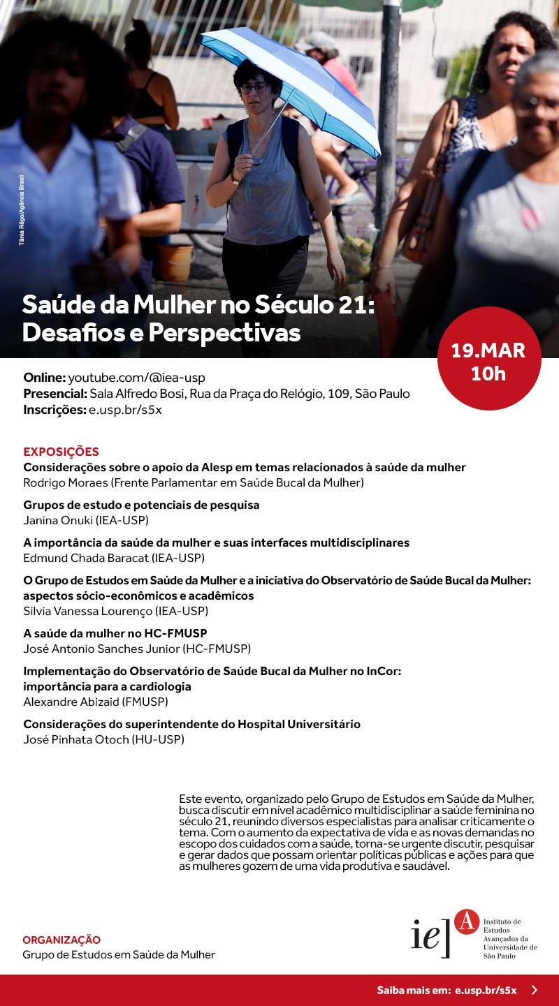Convite Saúde da Mulher no Século 21: Desafios e Perspectivas