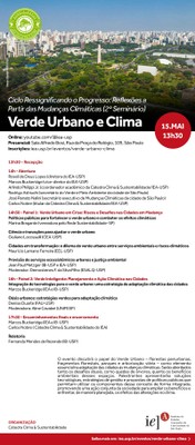 Convite Verde Urbano e Clima