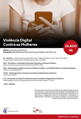 Convite - Violência Digital contra as Mulheres