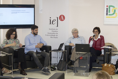 Janice Kiss, Guilherme Checco, Pedro Jacobi e Juliana Cassano Cibim
