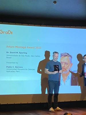 David Sperling premiação 