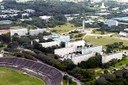 Detalhe do campus da USP, capital