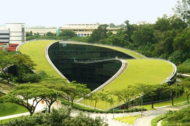 Edifício de artes e design - NTU Singapura