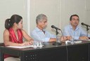 Elbia Mello, José Eli da Veiga e Osvaldo Soliano Pereira Elbia Mello, José Eli da Veiga e Osvaldo Soliano Pereira