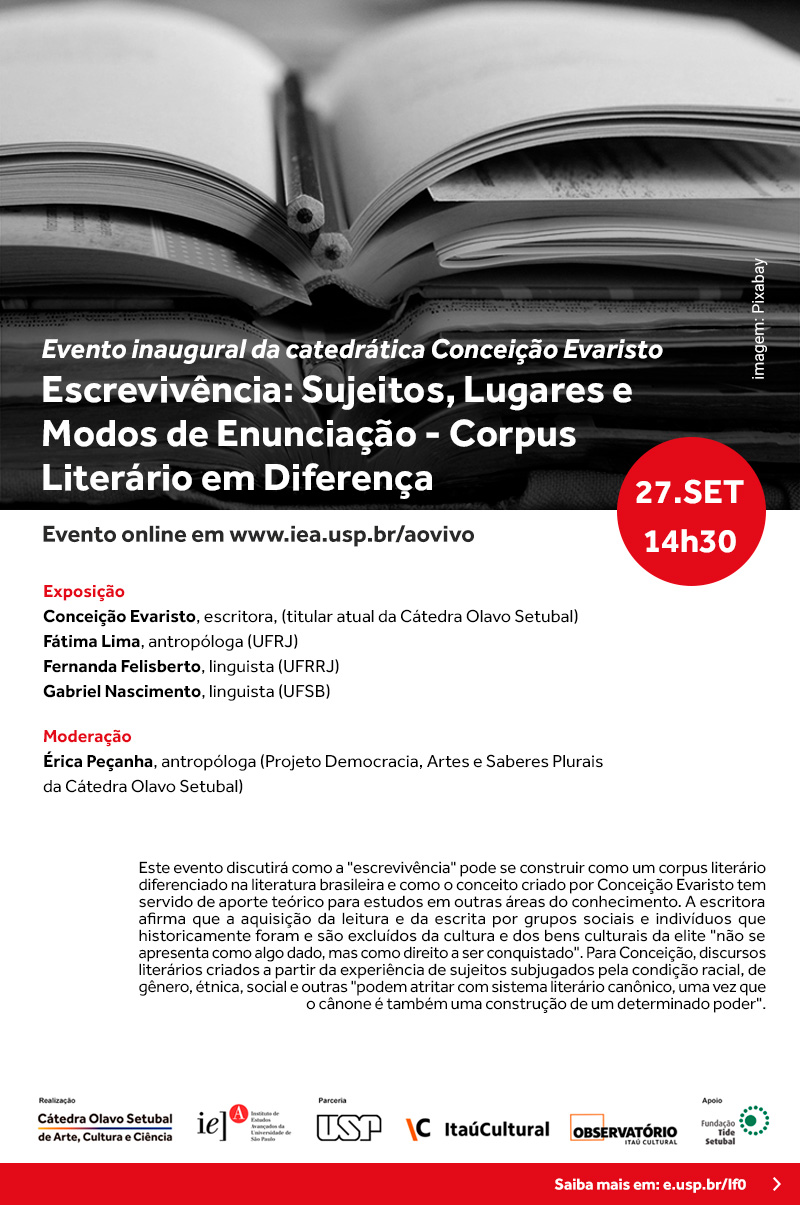 Escrevivência: Sujeitos, Lugares e Modos de Enunciação - Corpus Literário em Diferença