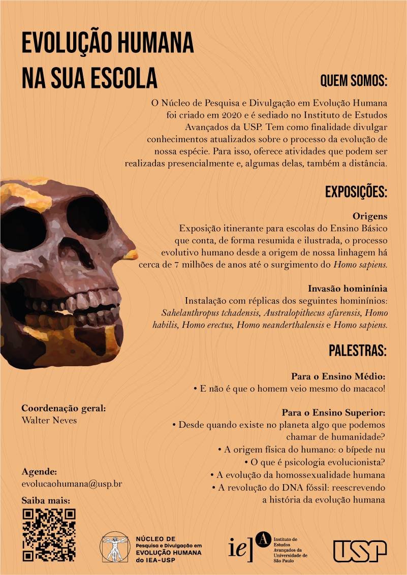 Evolução humana na sua escola