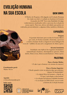 Evolução humana na sua escola