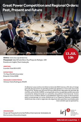Great Power Competition and Regional Orders: Past, Present and Future