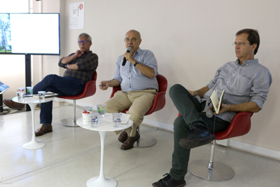 Gustavo Martinelli, José Pedro Costa e Warwick Manfrinato