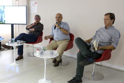 Gustavo Martinelli, José Pedro Costa e Warwick Manfrinato