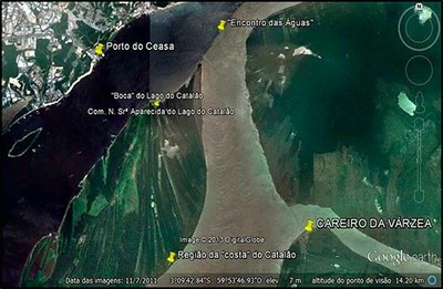 Habitações flutuantes da Amazônia 2