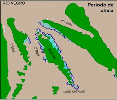 Habitações flutuantes da Amazônia 4