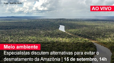 Home 1 - Alternativas para a Amazônia - AO VIVO 