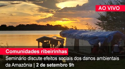 Home 1 - Comunidades Ribeirinhas - AO VIVO