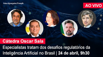Home 1 - Desafios regulatórios da Inteligência Artificial - AO VIVO