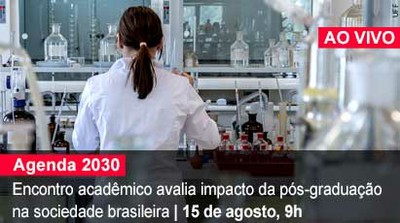 Home 1- Impacto da pós-graduação na sociedade brasileira - AO VIVO