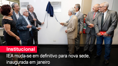 Home 1 - Inauguração nova sede do IEA