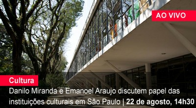 Home 1 - Instituições Culturais I - Ao vivo