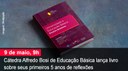 Home 1 - Lançamento do livro da Cátedra de Educação Home 1 - Lançamento do livro da Cátedra de Educação