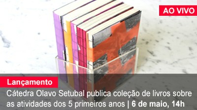 Home 1 - Lançamento dos Livros da Cátedra Olavo Setubal - AO VIVO