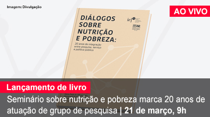Home 1 - Lançamento livro Nutrição - AO VIVO